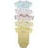 imageLuvable Friends Muted Colors Bodysuit 5 Pack Yellow 18 Months