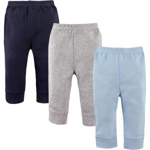 imageLuvable Friends Baby Boys Cotton PantsBlue Gray