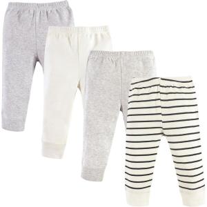 imageLuvable Friends Baby Boys Cotton PantsCream Stripe