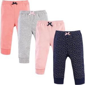 imageLuvable Friends Baby Boys Cotton PantsGold Dot