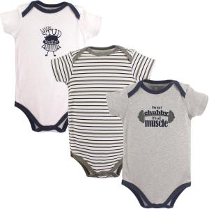 imageLuvable Friends Baby Girls Cotton BodysuitsChubby