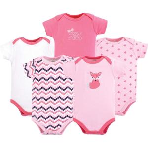 imageLuvable Friends Baby Girls Cotton BodysuitsFoxy