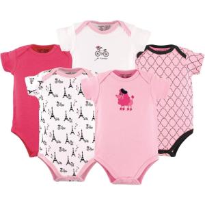 imageLuvable Friends Baby Girls Cotton BodysuitsFrench Poodle