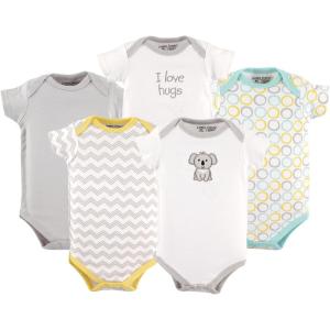 imageLuvable Friends Baby Girls Cotton BodysuitsKoala