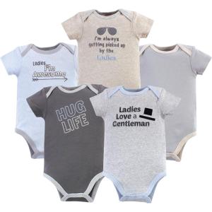 imageLuvable Friends Baby Girls Cotton BodysuitsLadies