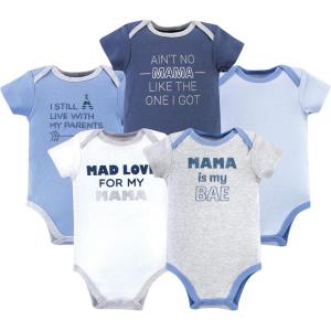 imageLuvable Friends Baby Girls Cotton BodysuitsMama