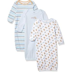 imageLuvable Friends Baby Girls Cotton GownsBlue