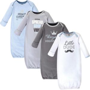 imageLuvable Friends Baby Girls Cotton GownsLittle Dude