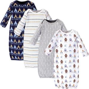 imageLuvable Friends Baby Girls Cotton GownsTribe