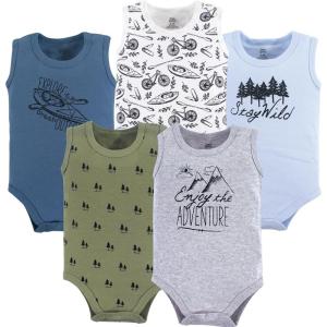 imageLuvable Friends Hudson Baby Sleeveless BodysuitsLittle Explorer
