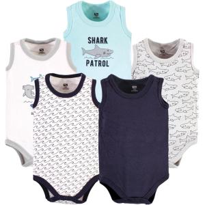 imageLuvable Friends Hudson Baby Sleeveless BodysuitsOceanic Shark