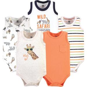 imageLuvable Friends Hudson Baby Sleeveless BodysuitsSafari Adventure