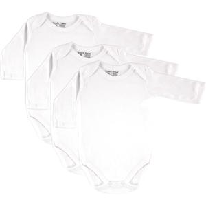 imageLuvable Friends Unisex Baby Cotton BodysuitsWhite