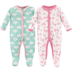 imageLuvable Friends Unisex Baby Cotton Sleep and PlayUnicorns