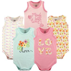 imageLuvable Friends Unisex Baby Cotton Sleeveless BodysuitsLove