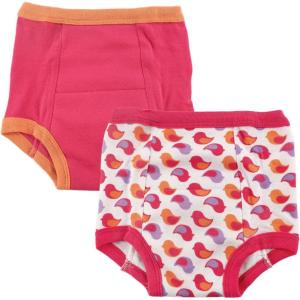 imageLuvable Friends Unisex Baby Cotton Training PantsPink Birds