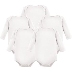 imageLuvable Friends babygirls Cotton Longsleeve BodysuitsWhite