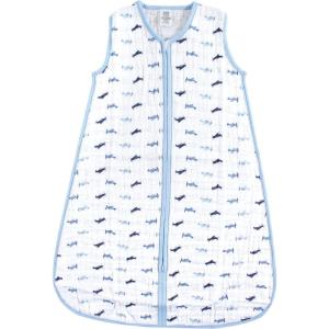imageLuvable Friends Unisex Baby Sleeveless Muslin Cotton Sleeping Bag Sack Blanket Wild Free Muslin 06 MonthsAirplanes Muslin