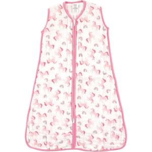 imageLuvable Friends Unisex Baby Sleeveless Muslin Cotton Sleeping Bag Sack Blanket Wild Free Muslin 06 MonthsRainbow Muslin