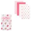 imageFleece Blanket ampamp Flannel Blanket 4PackBirdies