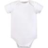 imageLuvable Friends Unisex Baby Cotton BodysuitsWhite Shortsleeve
