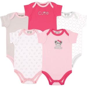 imageLuvable Friends Unisex Baby Cotton BodysuitsElephant
