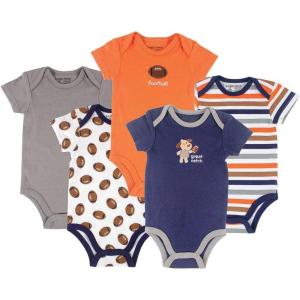 imageLuvable Friends Unisex Baby Cotton BodysuitsFootball