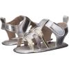 imageLuvable Friends Unisex Baby Crib ShoesSilver Metallic