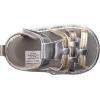 imageLuvable Friends Unisex Baby Crib ShoesSilver Metallic