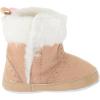 imageLuvable Friends Unisex Baby Crib ShoesTan Fur Trim Boots