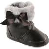 Black Fur Boots