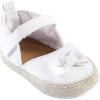 imageLuvable Friends Unisex Baby Crib ShoesWhite Espadrilles