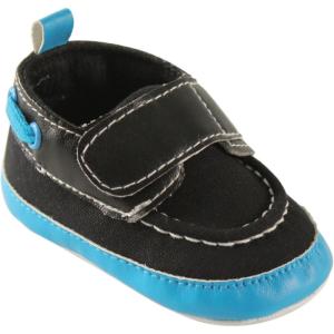 imageLuvable Friends Unisex Baby Crib ShoesBlack Aqua