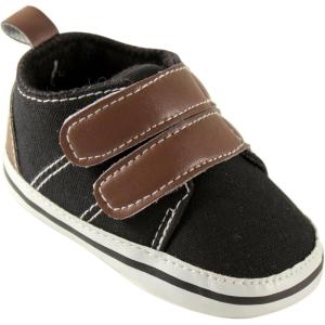 imageLuvable Friends Unisex Baby Crib ShoesBlack Hook