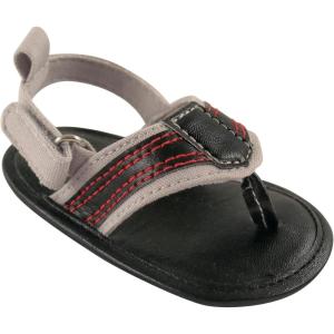 imageLuvable Friends Unisex Baby Crib ShoesBlack Sandal