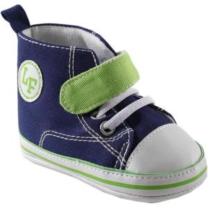 imageLuvable Friends Unisex Baby Crib ShoesBlue Hitop
