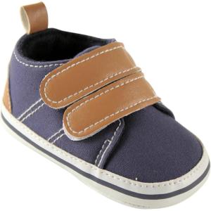 imageLuvable Friends Unisex Baby Crib ShoesBlue Hook