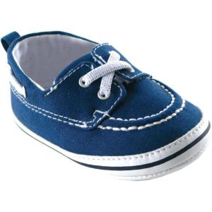 imageLuvable Friends Unisex Baby Crib ShoesBlue Slip on