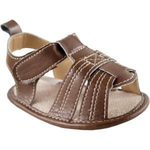 imageLuvable Friends Unisex Baby Crib ShoesBrown Casual