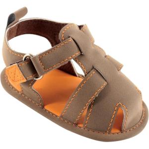 imageLuvable Friends Unisex Baby Crib ShoesBrown Fisherman