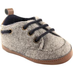 imageLuvable Friends Unisex Baby Crib ShoesCharcoal