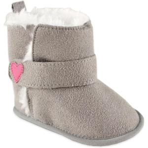 imageLuvable Friends Unisex Baby Crib ShoesGray Boots