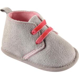 imageLuvable Friends Unisex Baby Crib ShoesGrey Desert