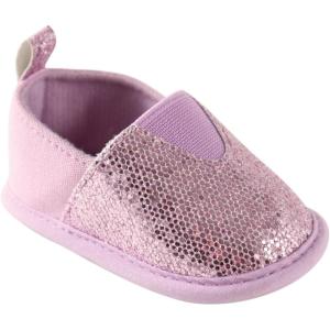 imageLuvable Friends Unisex Baby Crib ShoesLavender Spark