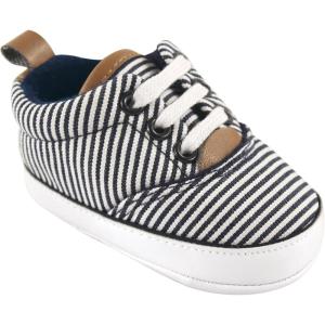 imageLuvable Friends Unisex Baby Crib ShoesNavy Canvas