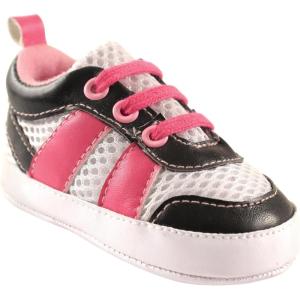 imageLuvable Friends Unisex Baby Crib ShoesPink Black