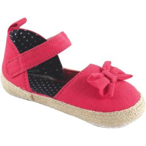 imageLuvable Friends Unisex Baby Crib ShoesPink Espadrilles
