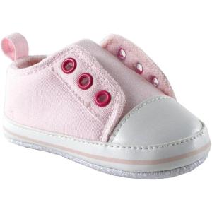 imageLuvable Friends Unisex Baby Crib ShoesPink Laceless