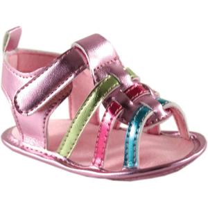 imageLuvable Friends Unisex Baby Crib ShoesPink Metallic