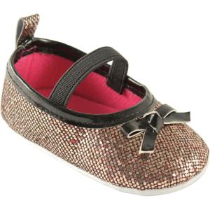 imageLuvable Friends Unisex Baby Crib ShoesSparkly Gold